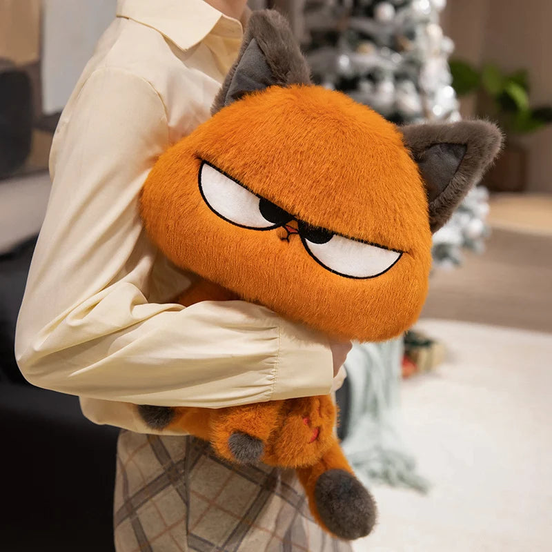 Orange Cat Plush Toy – 25cm