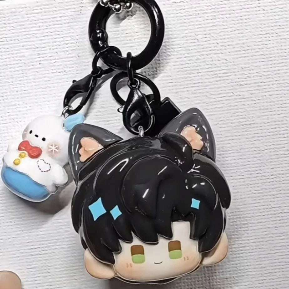 Love and Deepspace Resin Keychain – Xavier, Sylus, Rafayel, Zayne