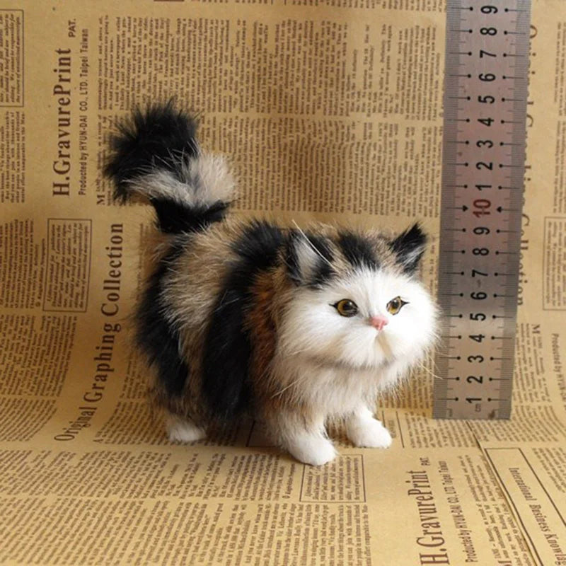 Realistic Cat Plush Toy – Simulation Kitten
