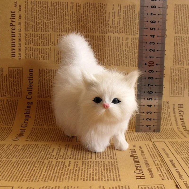 Realistic Cat Plush Toy – Simulation Kitten