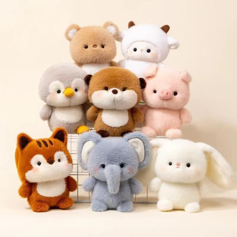 Kawaii Animal Plush Pillow – Elephant, Pig, Dog & More