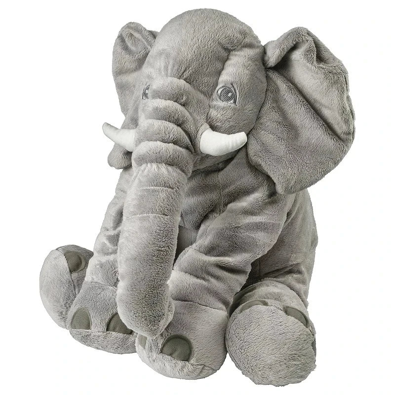 Elephant Plush Pillow Toy – 40cm