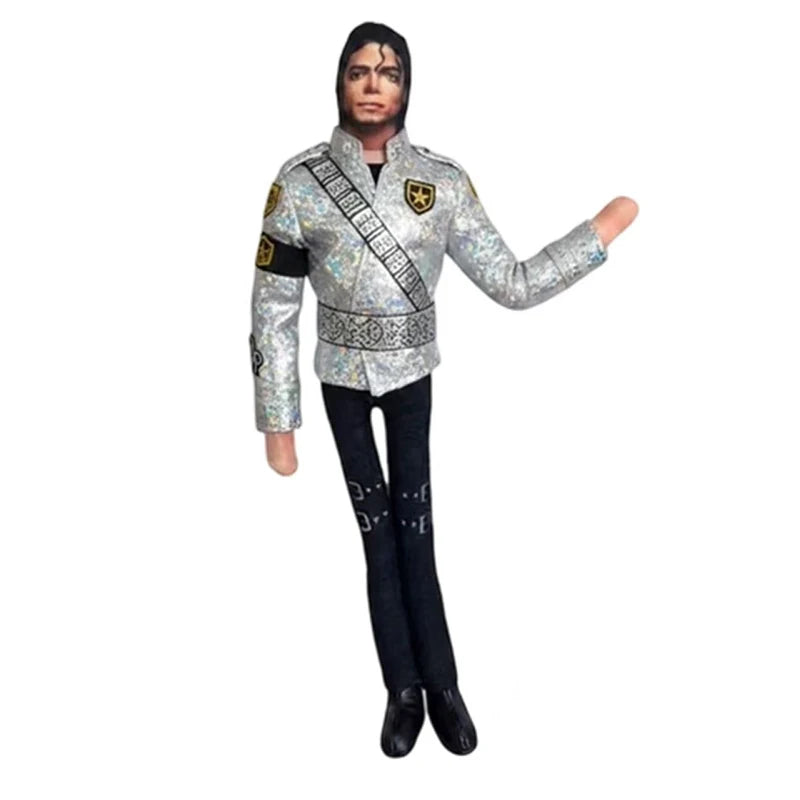 Michael Jackson Pose-able Plush Doll – Adjustable Skeleton Frame