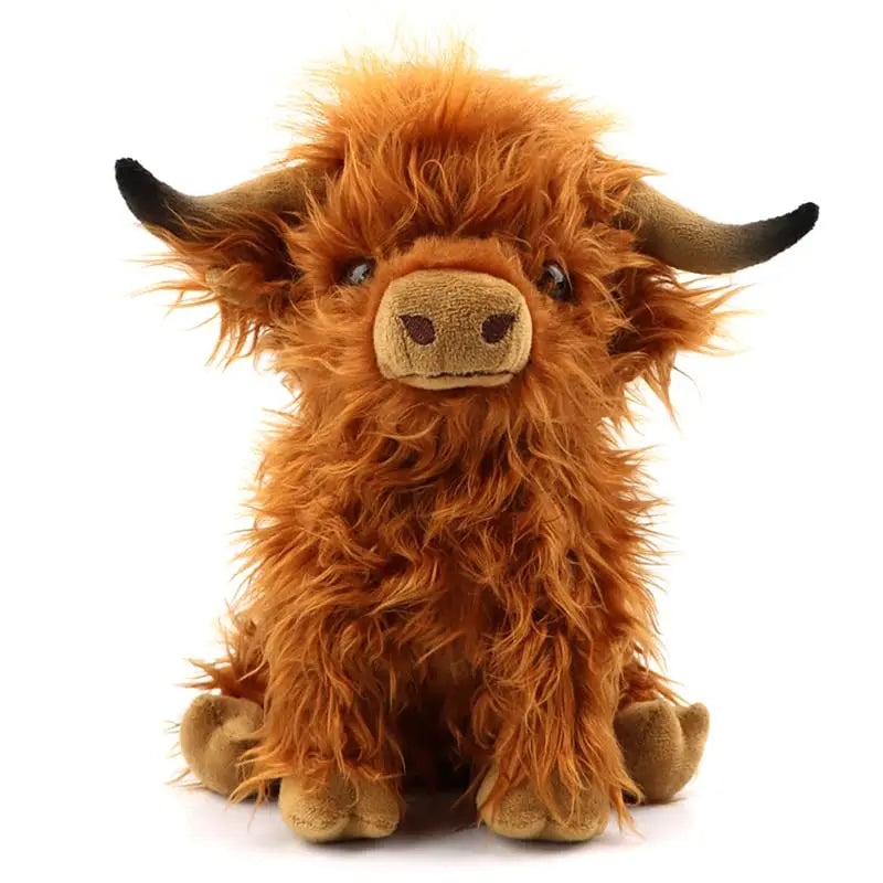 Highland Cow Plush Toy – 25cm