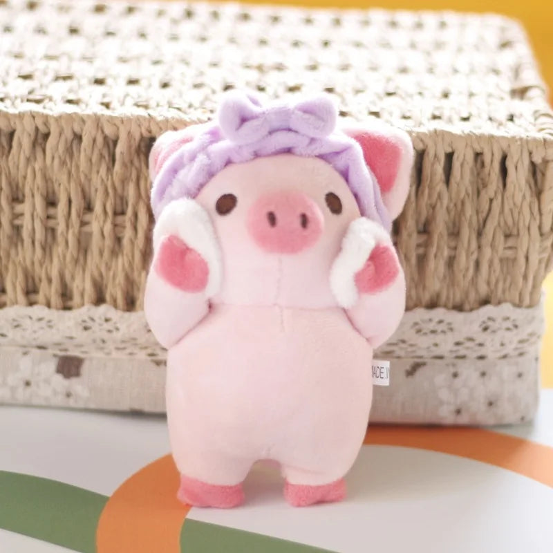 Piggy Plush Keychain – Soft Cartoon Pig Bag Charm
