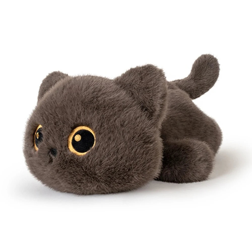 Black Cat Siamese Kitten Plush Toy – 25cm