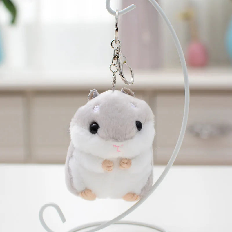 Hamster Plush Keychain – 10cm