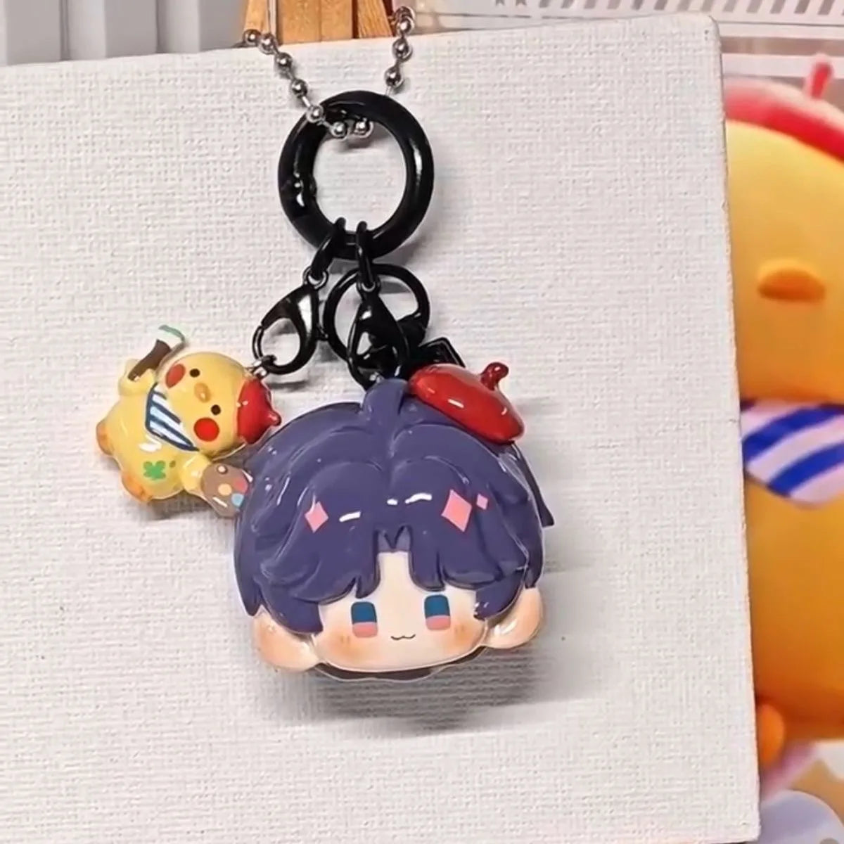 Love and Deepspace Resin Keychain – Xavier, Sylus, Rafayel, Zayne