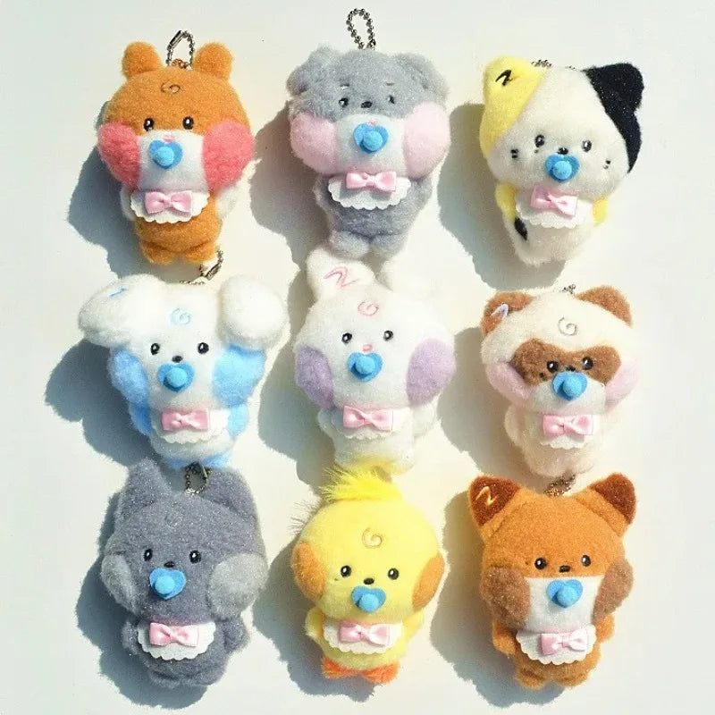 LINE FRIENDS x ZB1 Zero Plush Toy – Keychain & Ornament