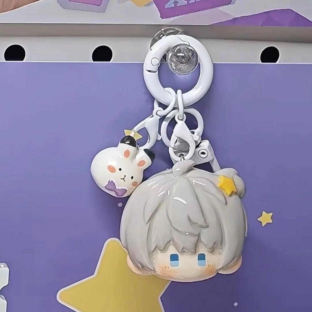 Love and Deepspace Resin Keychain – Xavier, Sylus, Rafayel, Zayne