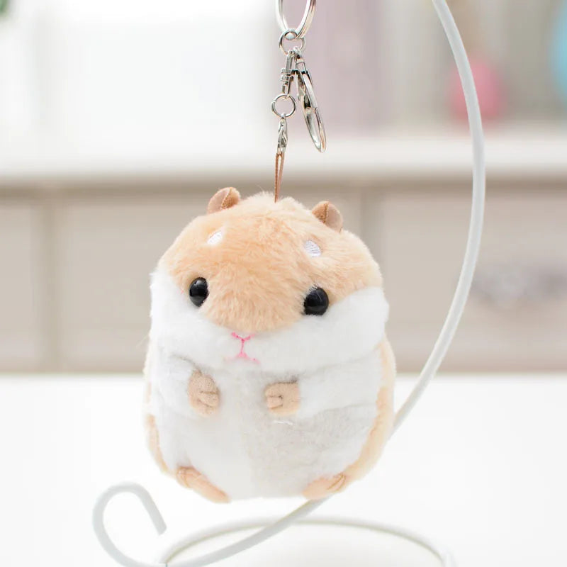 Hamster Plush Keychain – 10cm