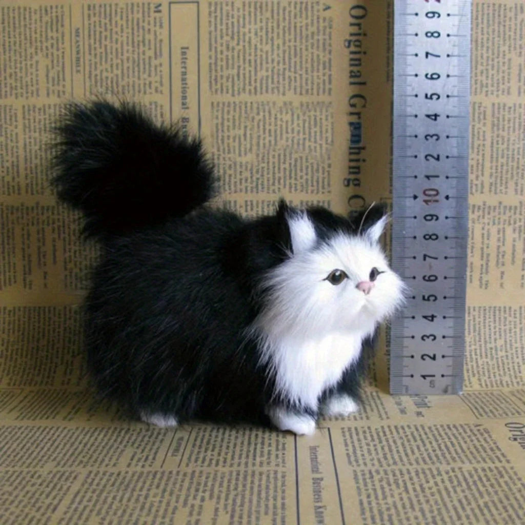 Realistic Cat Plush Toy – Simulation Kitten