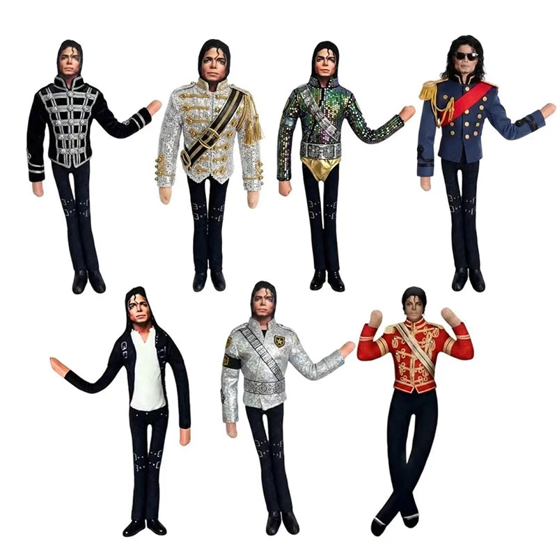 Michael Jackson Pose-able Plush Doll – Adjustable Skeleton Frame