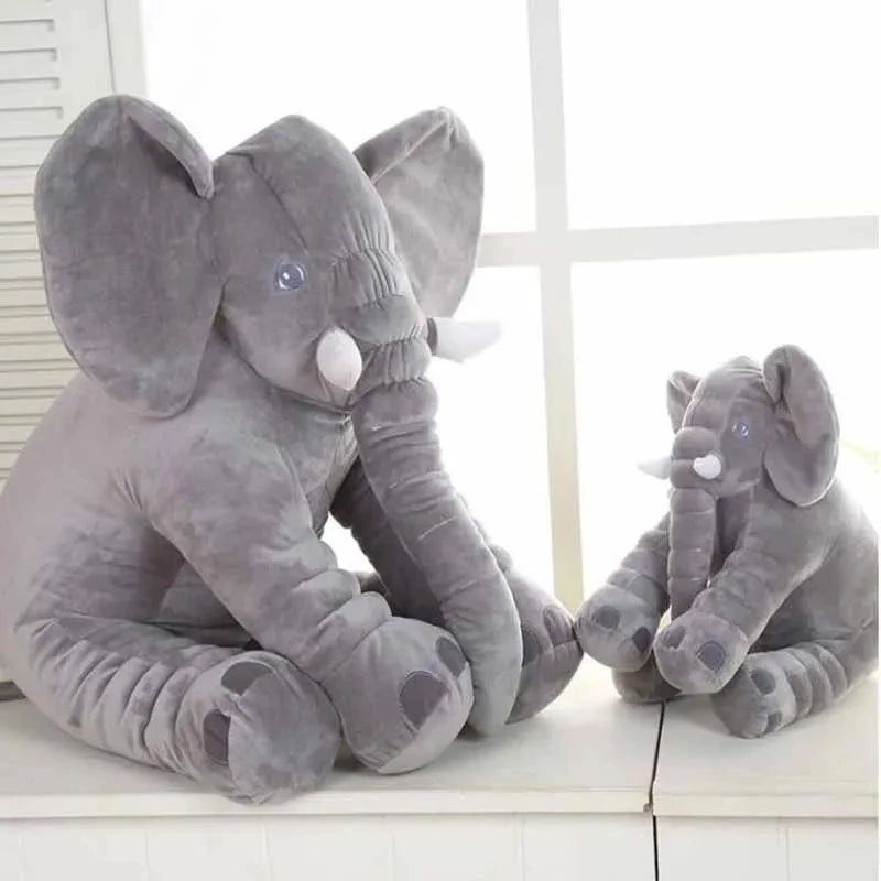 Elephant Plush Pillow Toy – 40cm