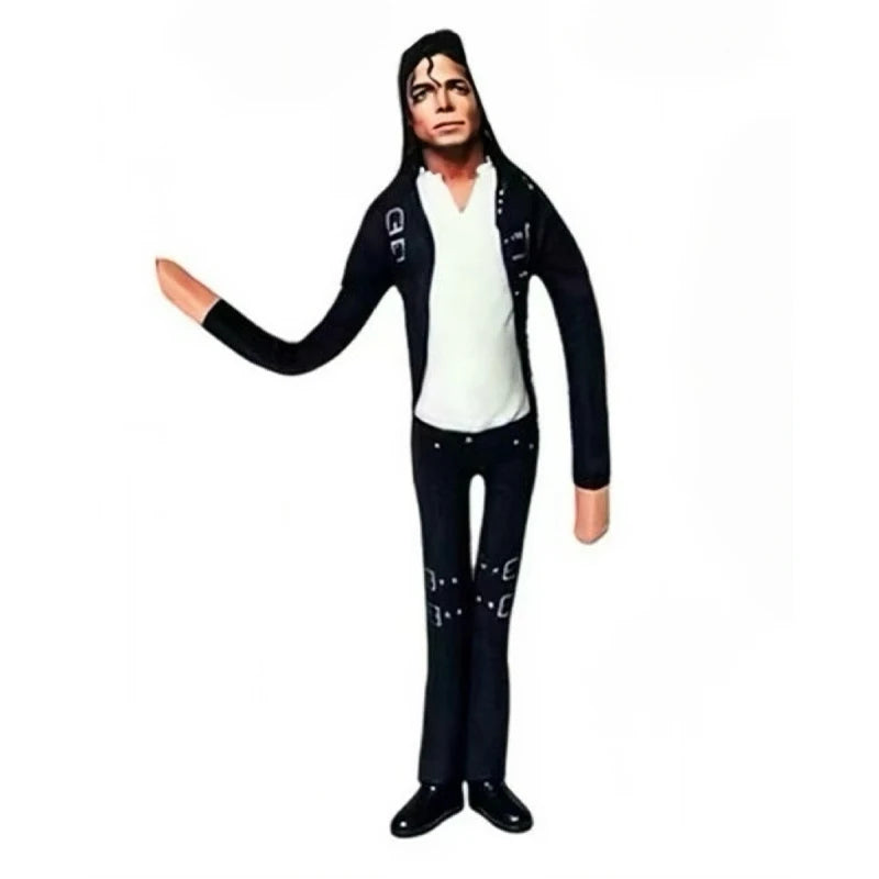 Michael Jackson Pose-able Plush Doll – Adjustable Skeleton Frame