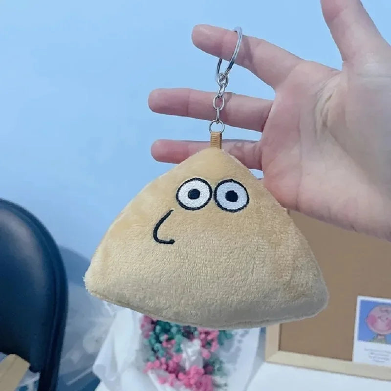 Alien Pou Plush Keychain – 10cm