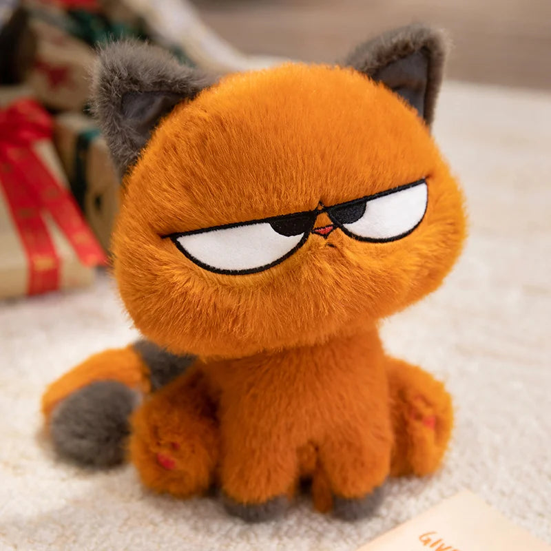 Orange Cat Plush Toy – 25cm