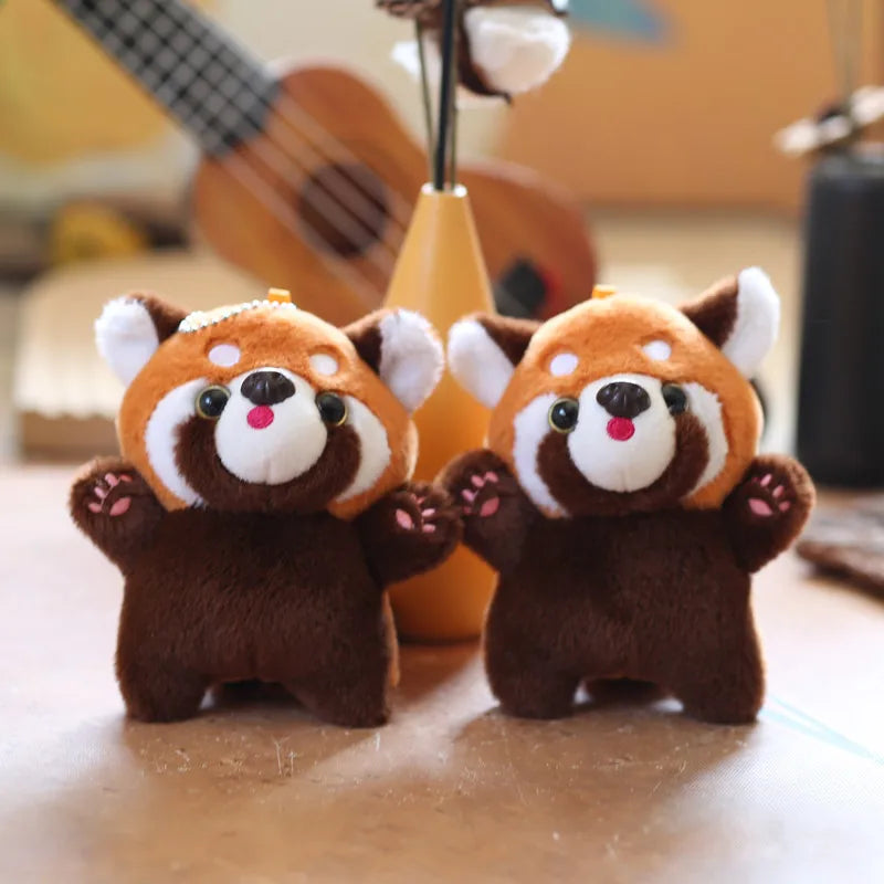 Red Panda Plush Keychain – Backpack Charm