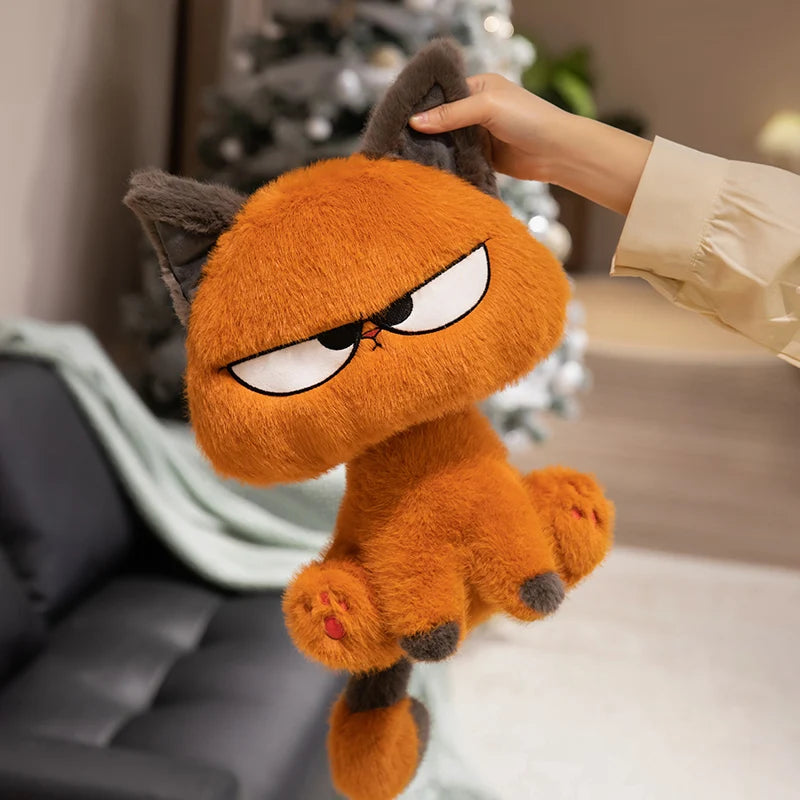 Orange Cat Plush Toy – 25cm