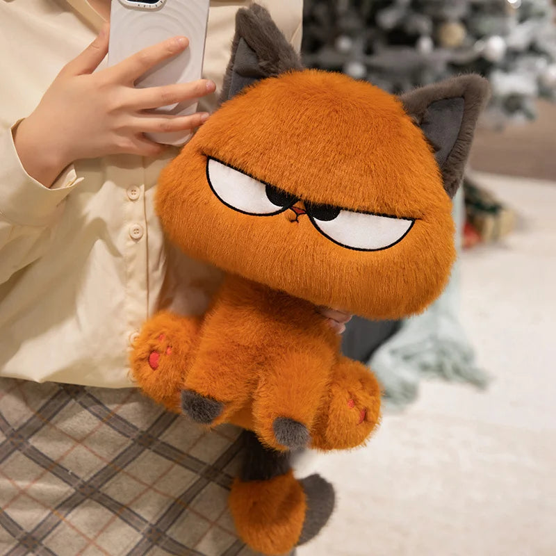 Orange Cat Plush Toy – 25cm
