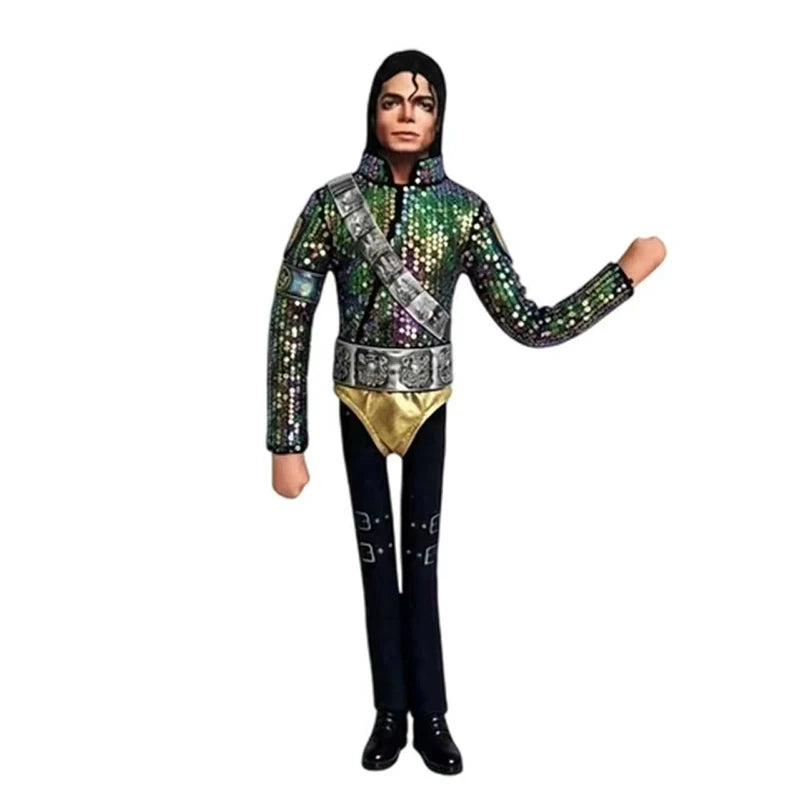 Michael Jackson Pose-able Plush Doll – Adjustable Skeleton Frame