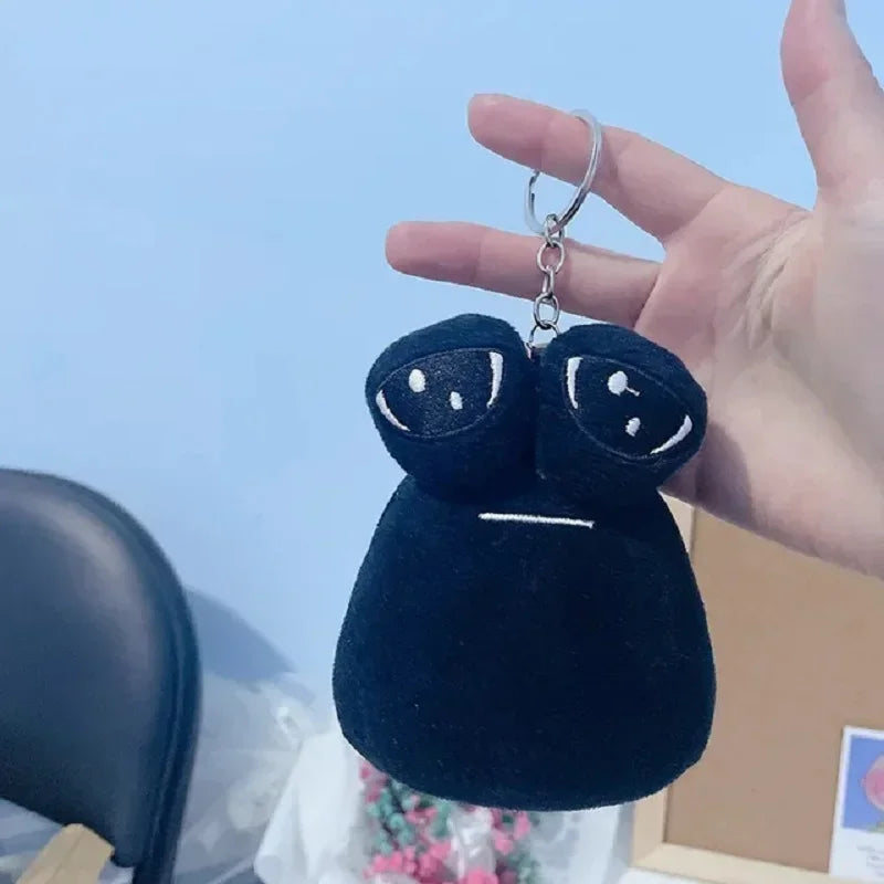 Alien Pou Plush Keychain – 10cm