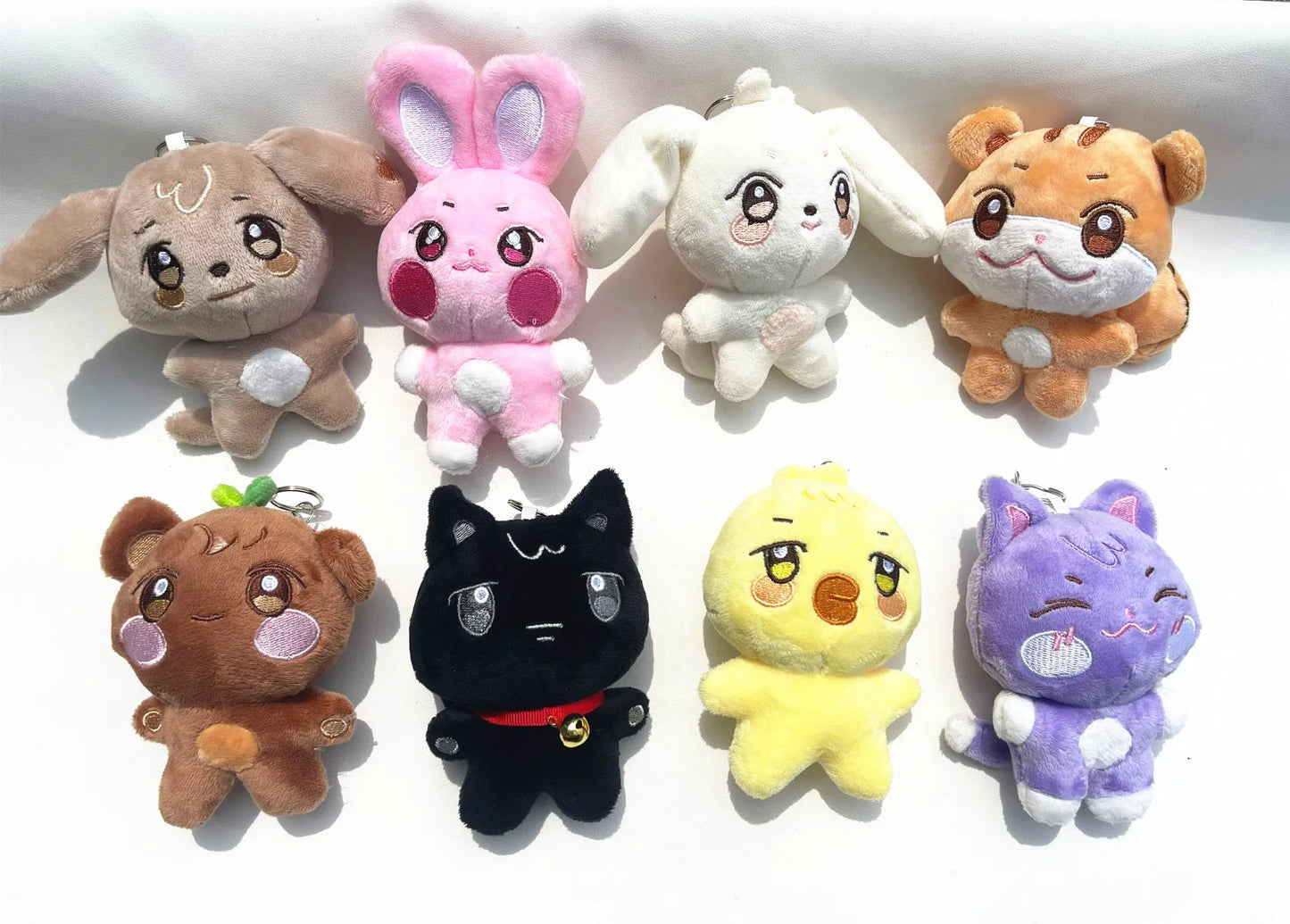 ATEEZ Plush Keychain – Kpop Mini Pendant (10cm)