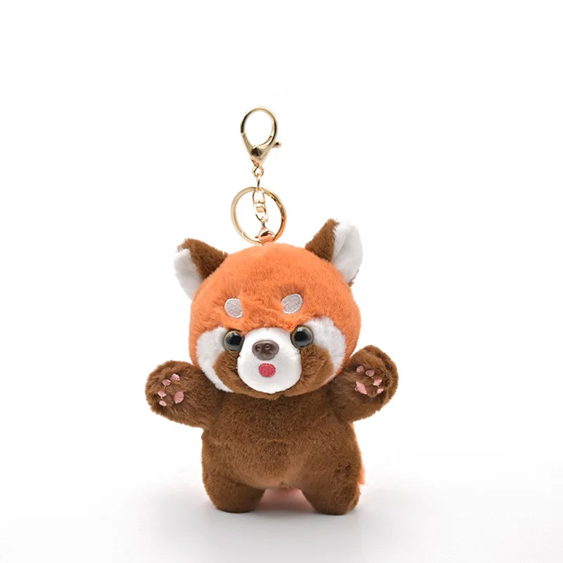 Red Panda Plush Keychain – Backpack Charm