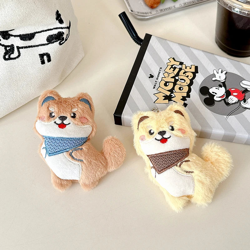 Shiba Inu Plush Keychain – Backpack Charm