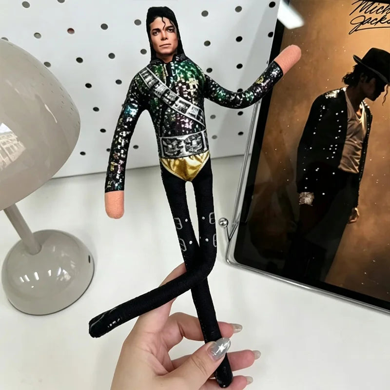 Michael Jackson Pose-able Plush Doll – Adjustable Skeleton Frame