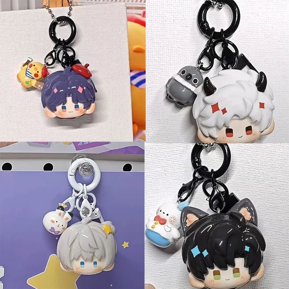 Love and Deepspace Resin Keychain – Xavier, Sylus, Rafayel, Zayne