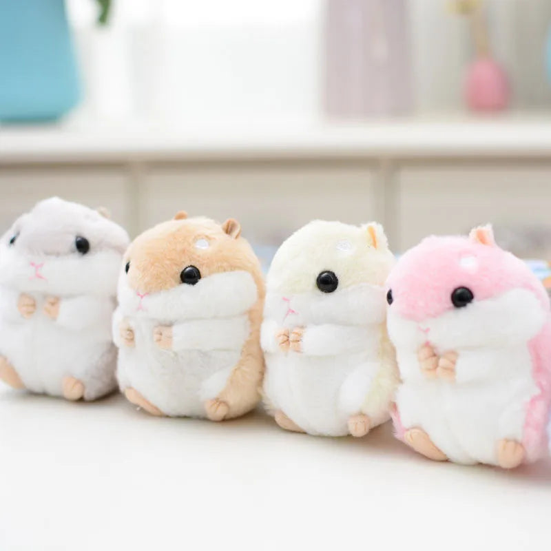 Hamster Plush Keychain – 10cm