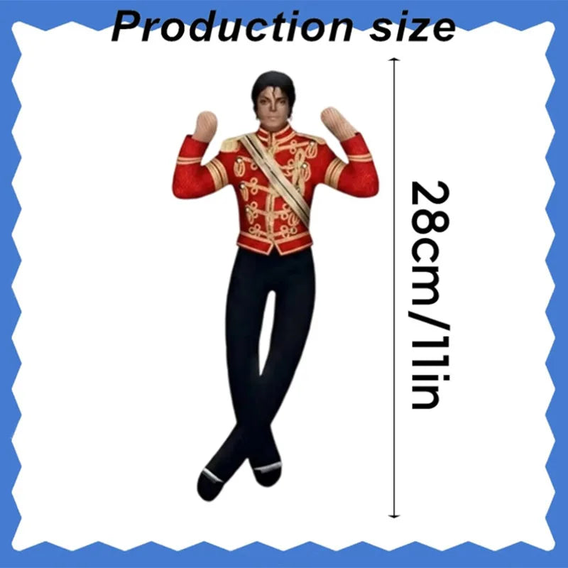 Michael Jackson Pose-able Plush Doll – Adjustable Skeleton Frame