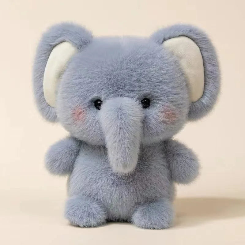 Kawaii Animal Plush Pillow – Elephant, Pig, Dog & More