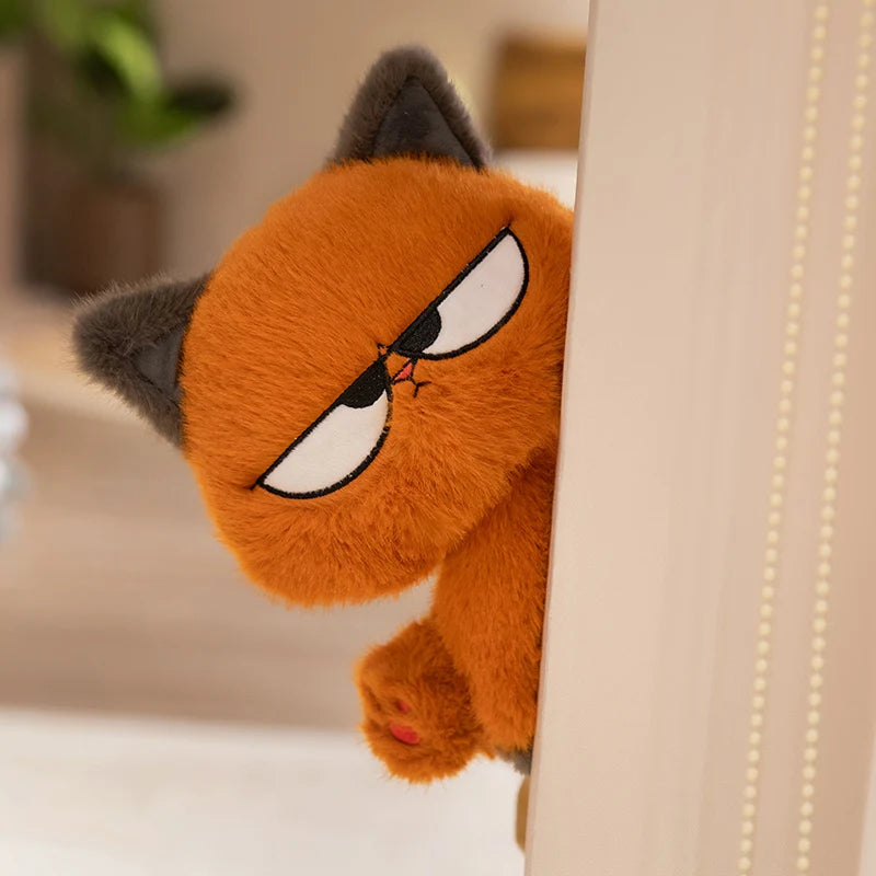 Orange Cat Plush Toy – 25cm