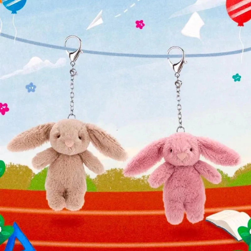 Rabbit Pompom Bag Charm
