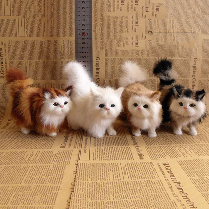 Realistic Cat Plush Toy – Simulation Kitten