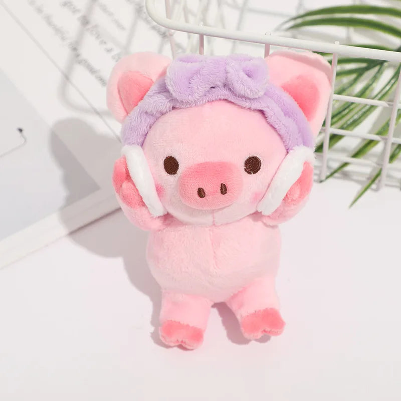 Piggy Plush Keychain – Soft Cartoon Pig Bag Charm