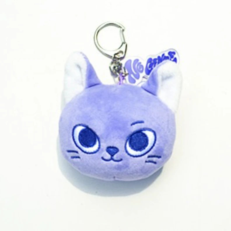Purple Kpop Boy Group Animal Keychain
