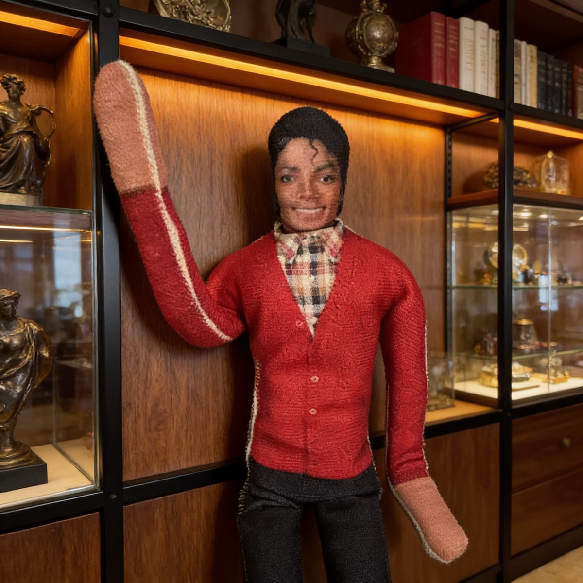 Michael Jackson Articulated Plush Doll