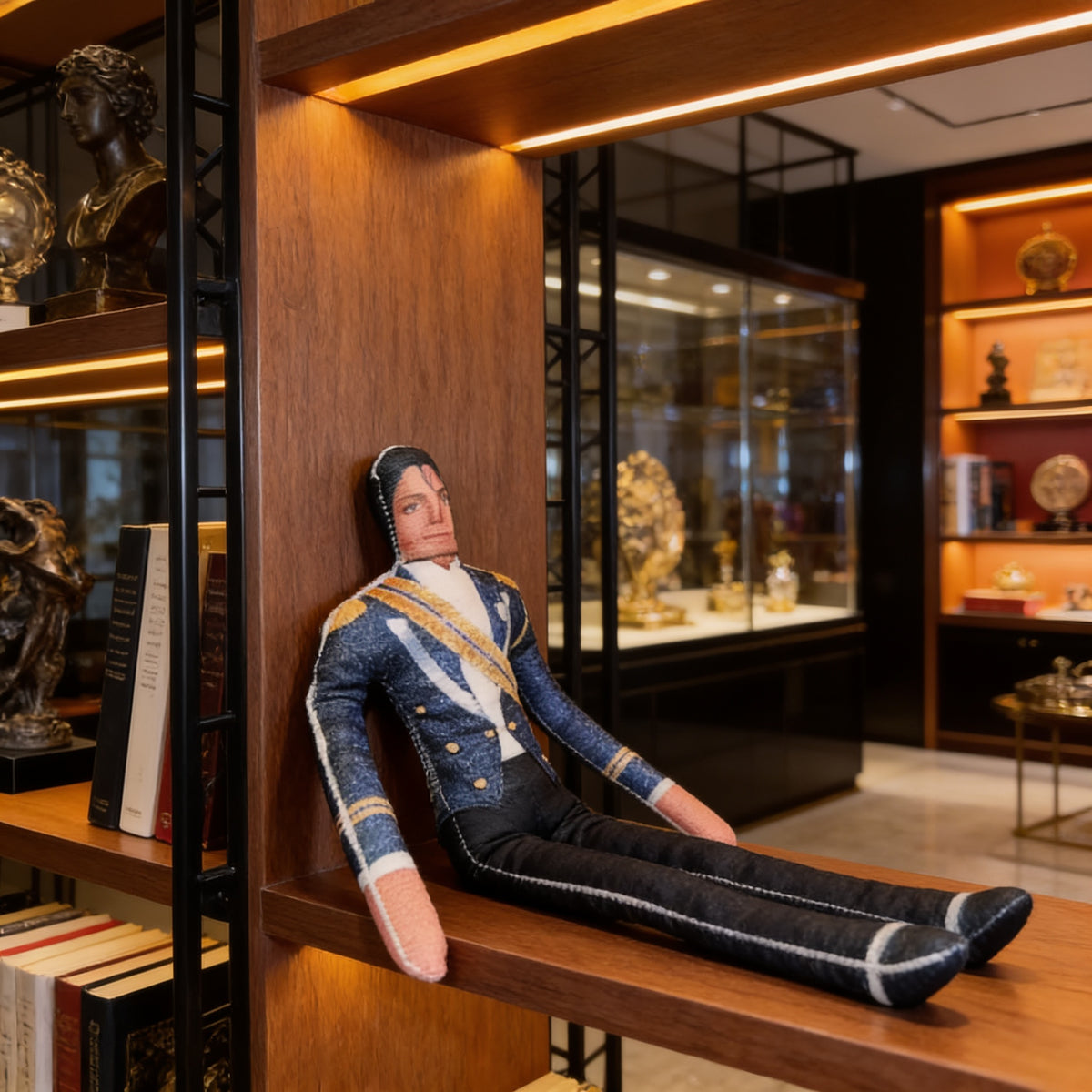 Michael Jackson Articulated Plush Doll