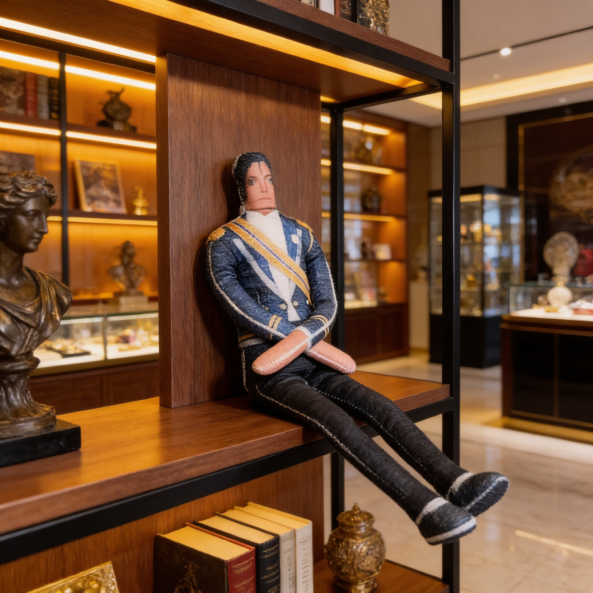 Michael Jackson Articulated Plush Doll