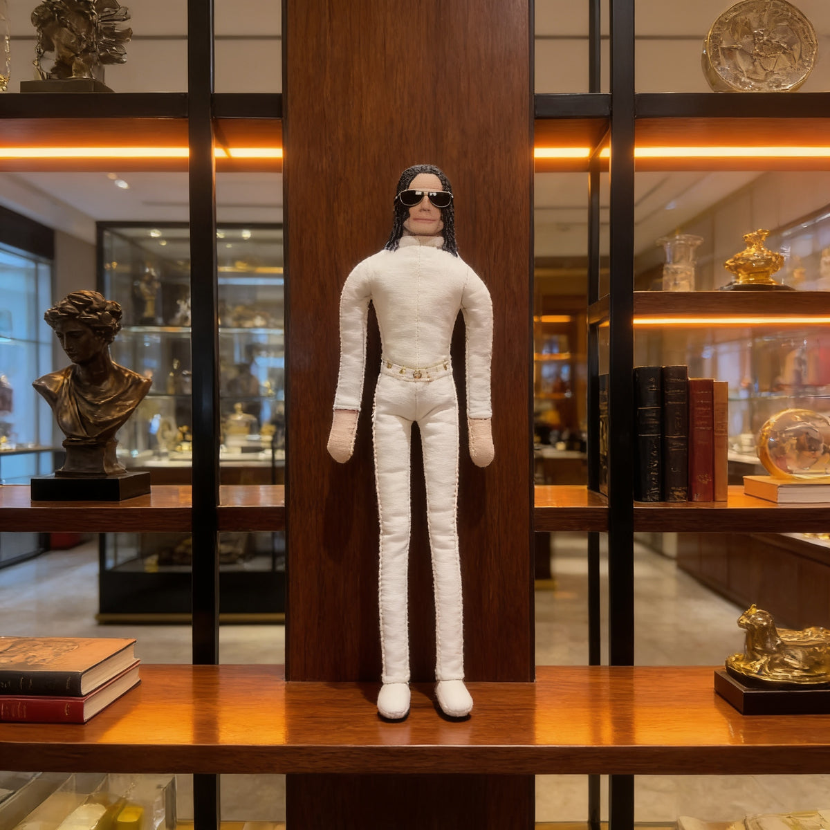 Michael Jackson Articulated Plush Doll