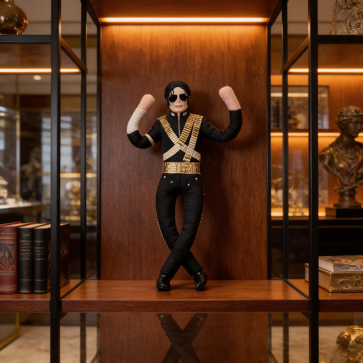 Michael Jackson Articulated Plush Doll