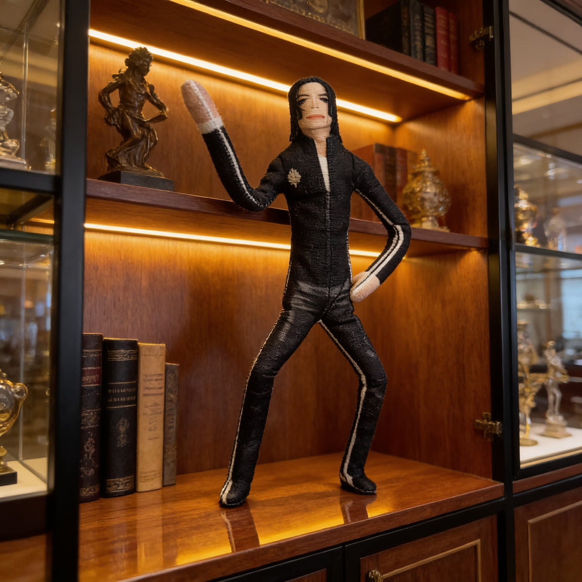 Michael Jackson Articulated Plush Doll