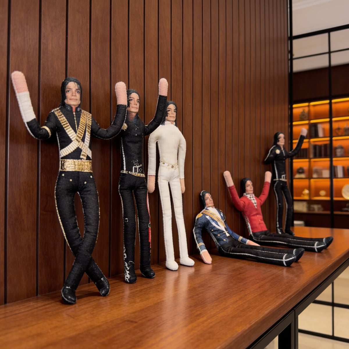 Michael Jackson Articulated Plush Doll