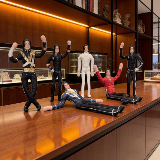 Michael Jackson Articulated Plush Doll