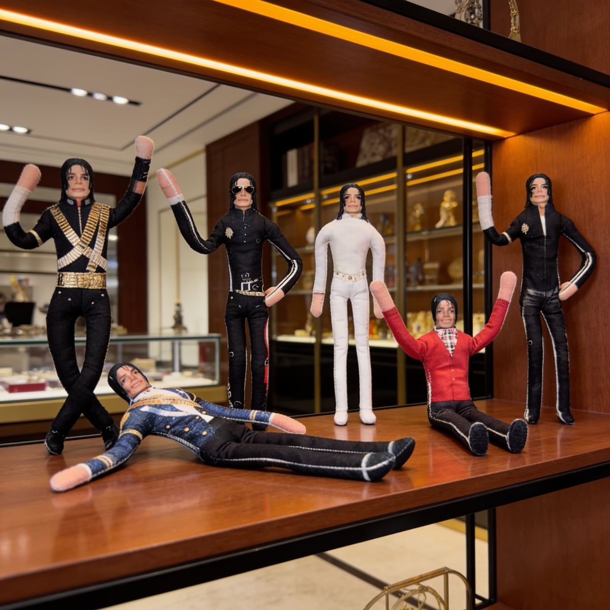Michael Jackson Articulated Plush Doll